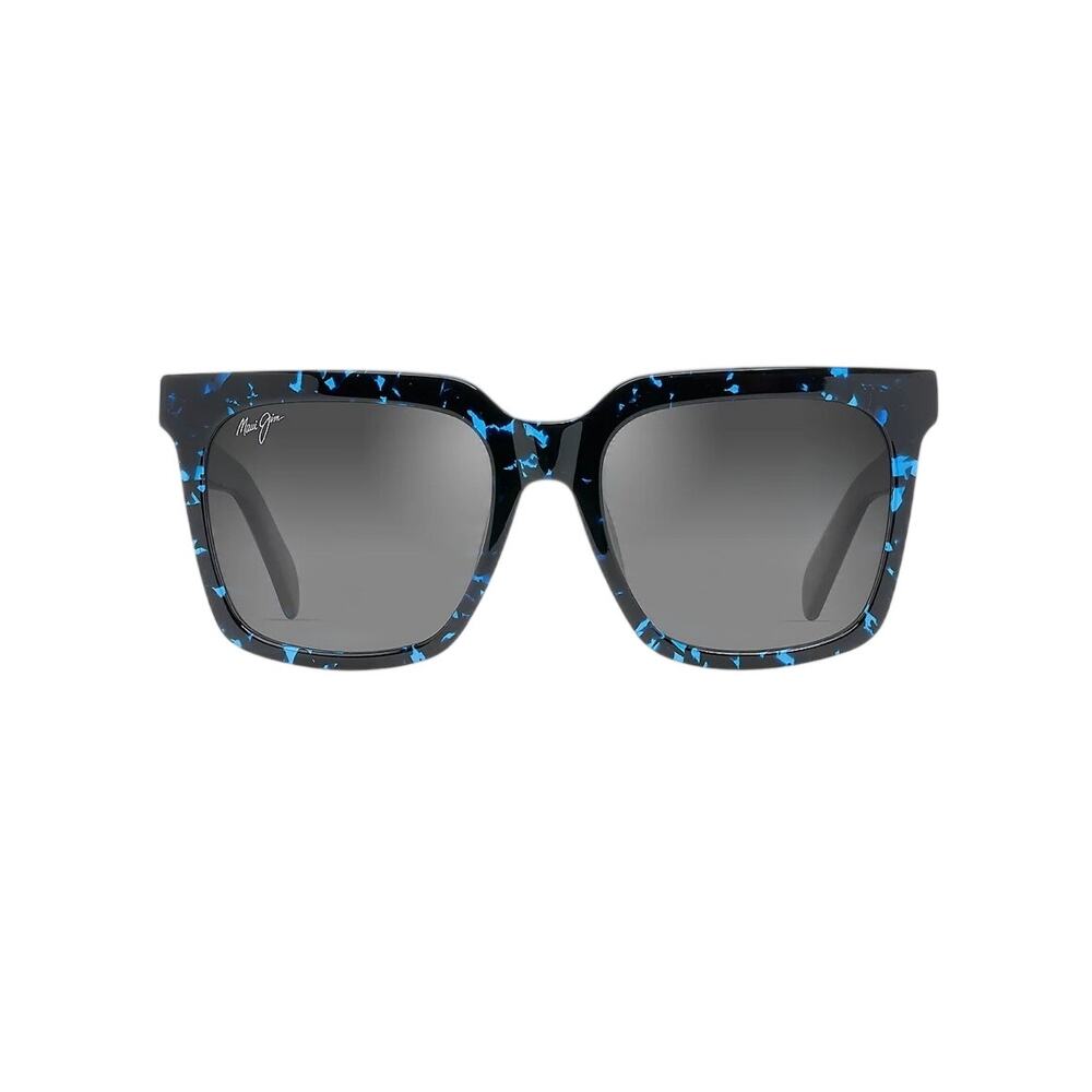 Maui Jim Rooftops Polarized Sunglasses Blue Tortoise Frame